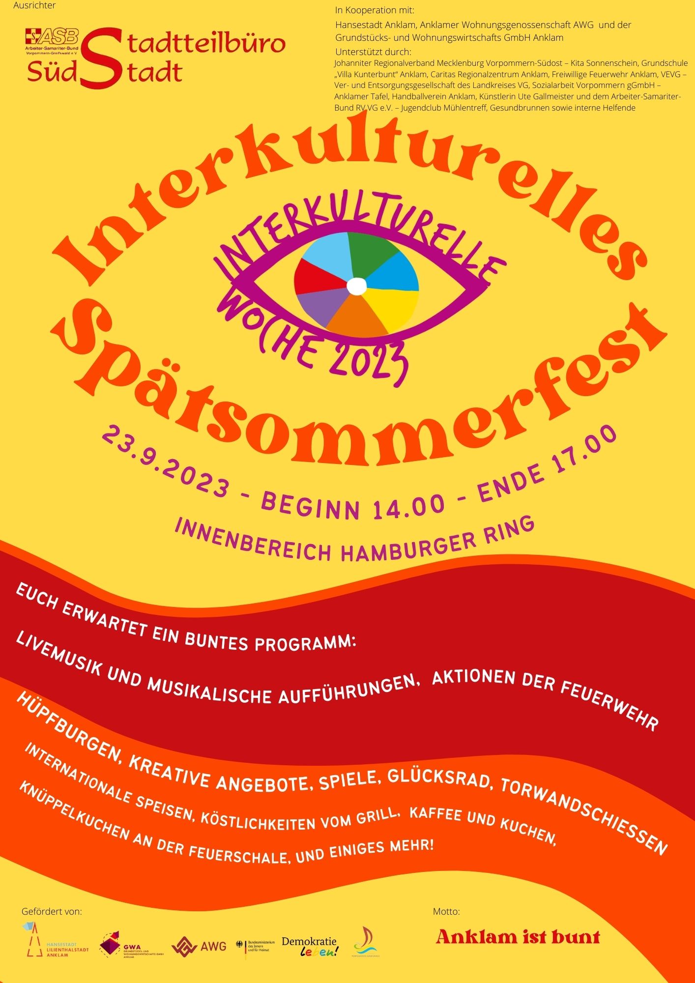 Blau Unterwasser Wochenplaner DIN A3 Poster.jpg