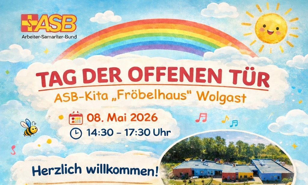 Tag der offenen Tür in der ASB-Kita „Fröbelhaus“ Wolgast